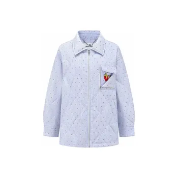 Alexia Sandra Down Jacket Women's Blue & White