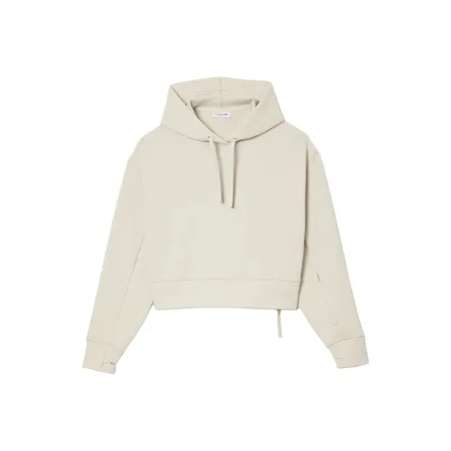 LACOSTE Logo patch Thumb slot Hoodie