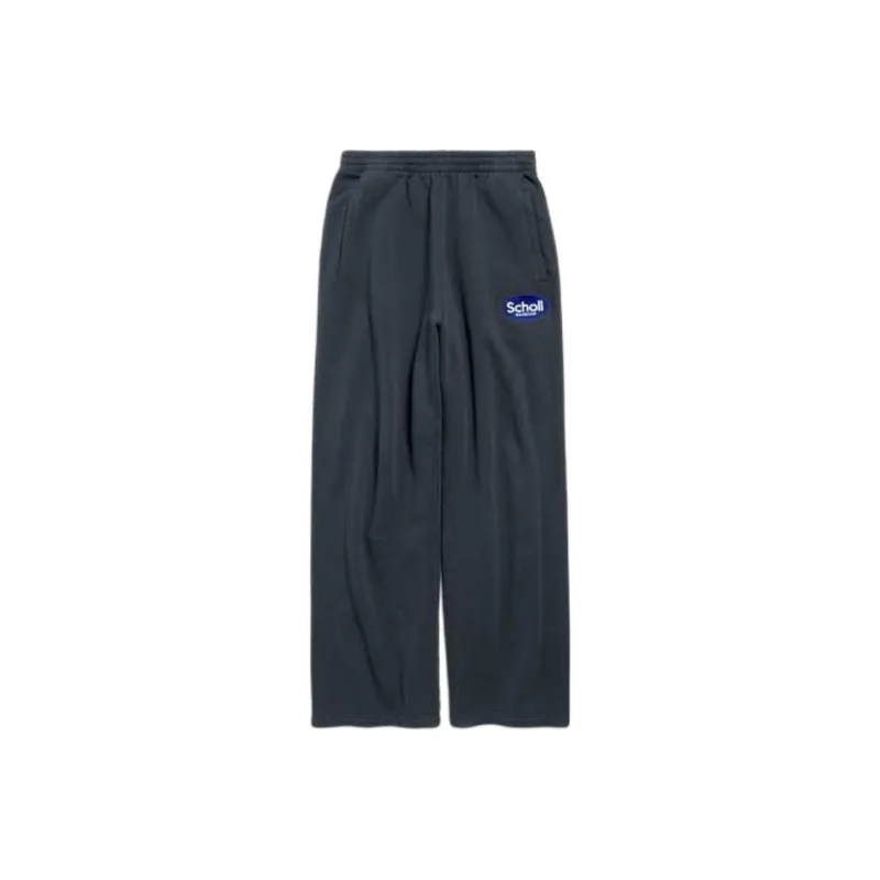 Balenciaga SS25 Knitted Sweatpants Regular Fit Men's Faded Black-0