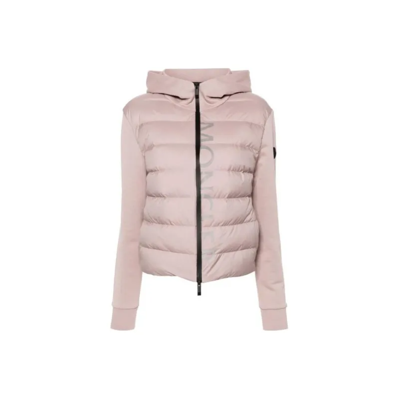 Moncler Logo print Hooded Padded Jacket-0