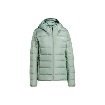 Adidas Terrex Multi Light Down Hooded Jacket Down Jacket Women's Green