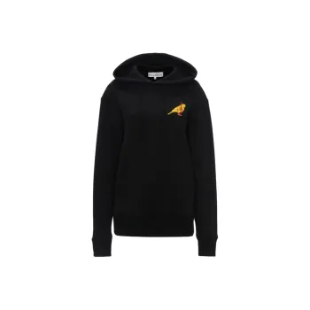 JW Anderson Logo embroidered Organic Cotton Hoodie