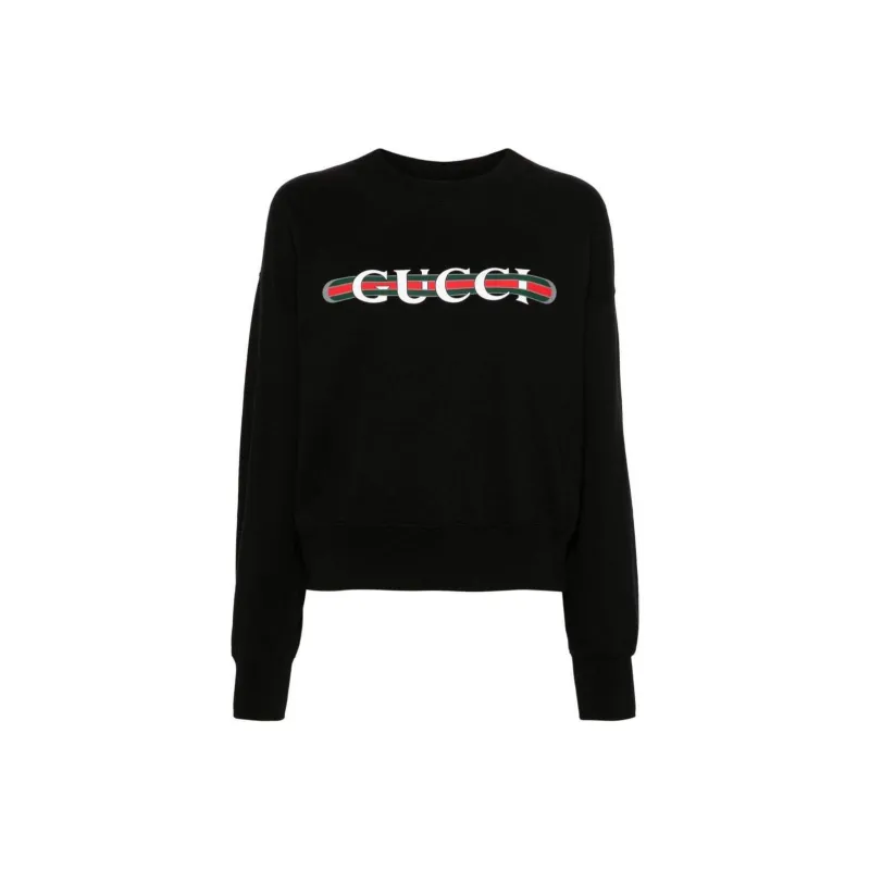 GUCCI Web-print Sweatshirt-0