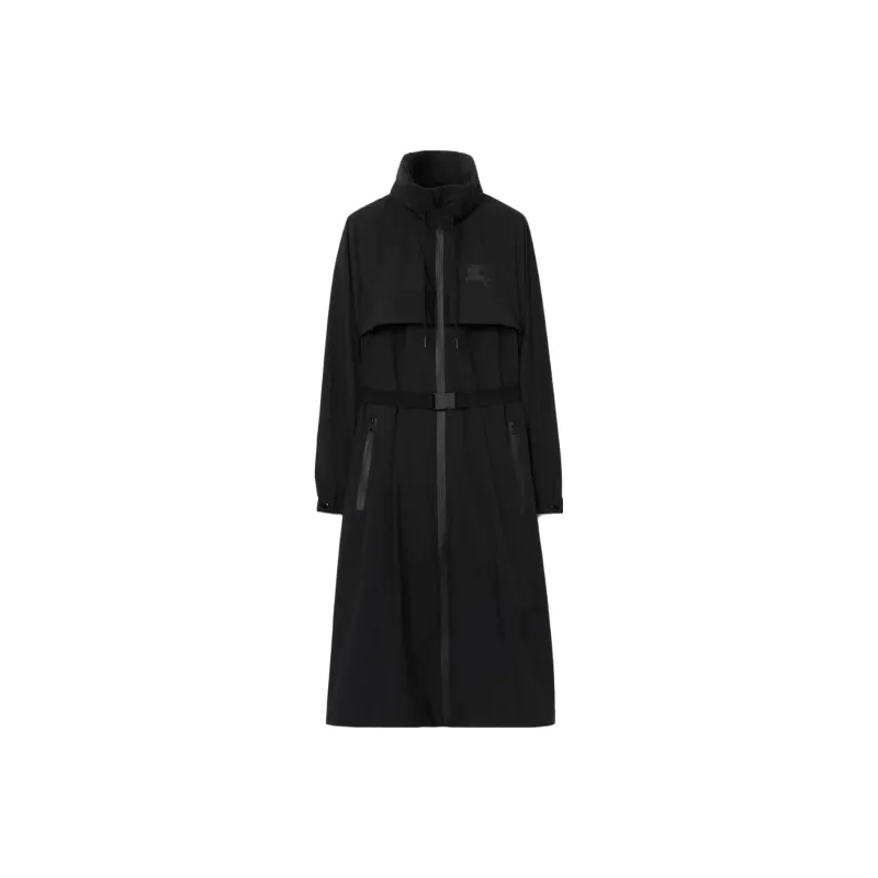 Burberry EKD print Belted Parka-0