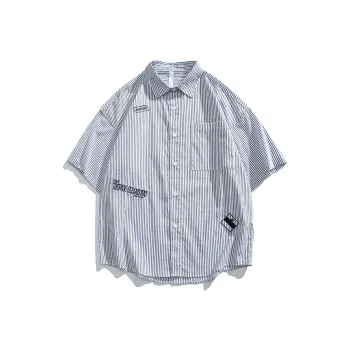 ROBINHOOD Shirt Unisex Blue White Stripes