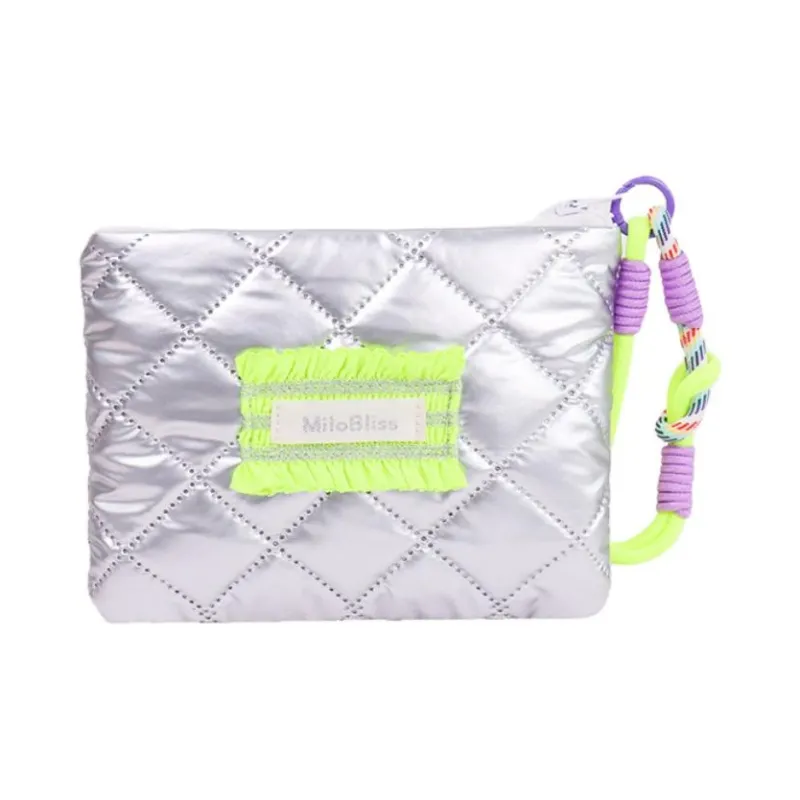 MILO BLISS Diamond Grid Cosmetics Storage Bag Portable-0