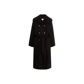 NANUSHKA Double-breasted Trench Coat