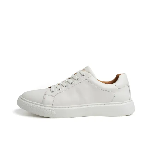 FED Low Top Skateboard Shoes Men's White