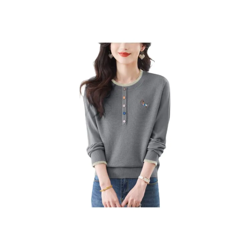 Korean style Knitwear Women's-4