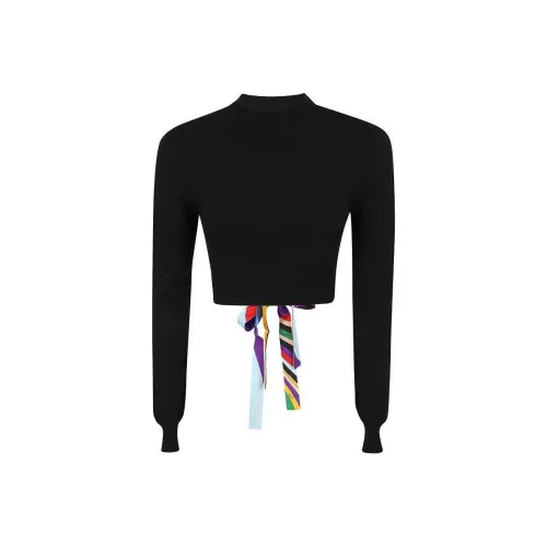 EMILIO PUCCI Open-Back Cropped Jumper