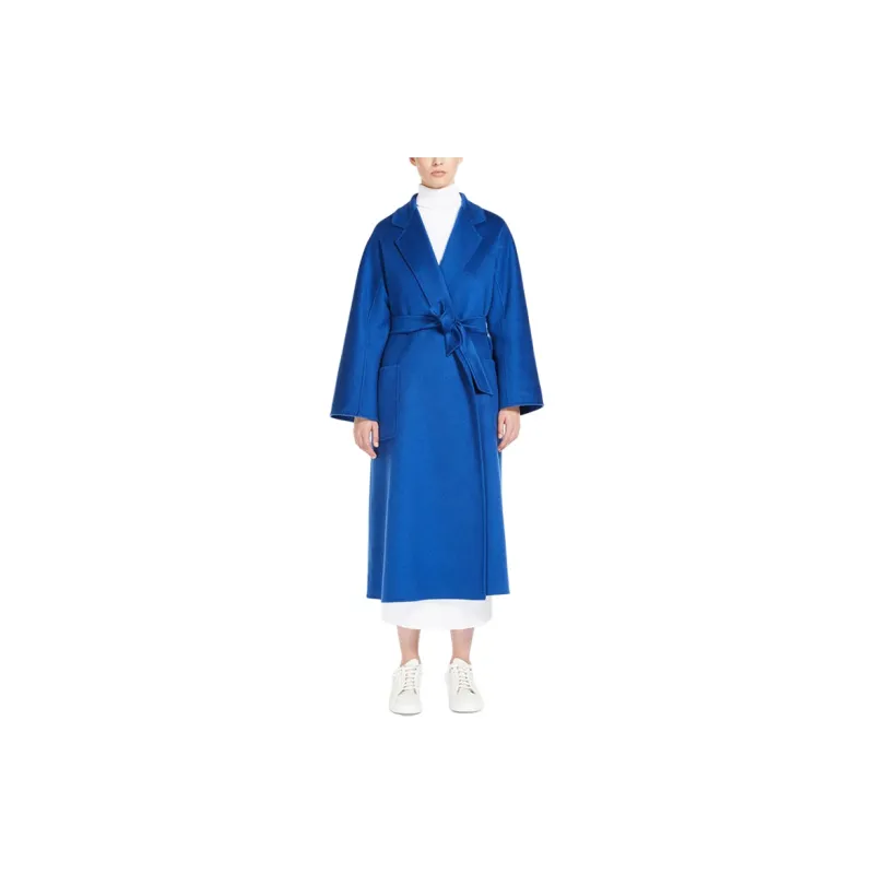 MaxMara Coats Women's Blue-5