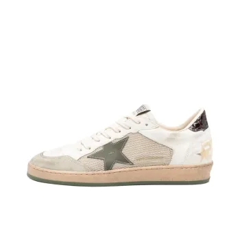 Golden Goose Ball Star Low Top Skateboard Shoes Men's White
