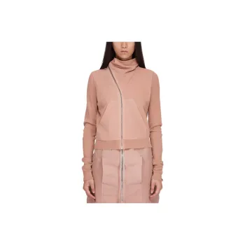 Rick Owens DRKSHDW Zip-up Cotton Sweatshirt