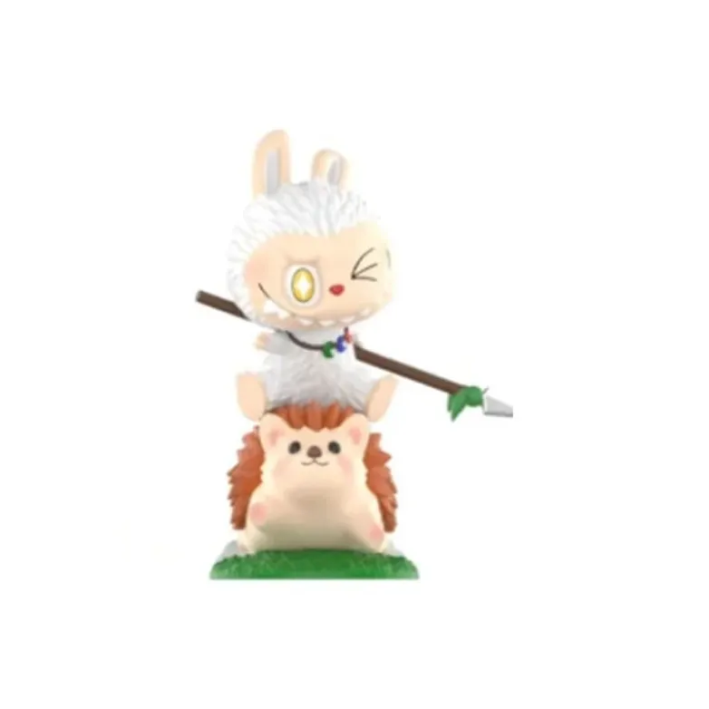 POP MART Malaysia TRX Labubu Hedgehog Figure Trendy Hang Tag Box-0