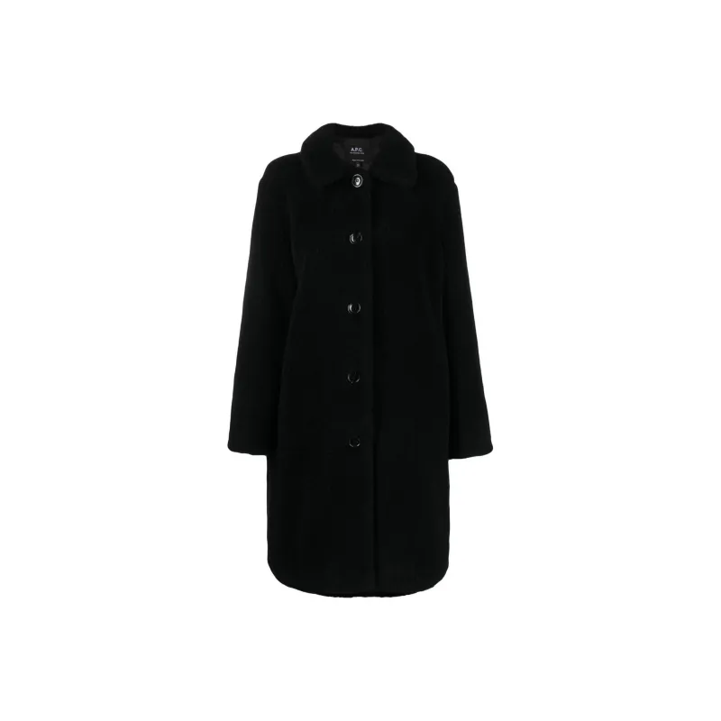 A.P.C Coats Women's Black-0