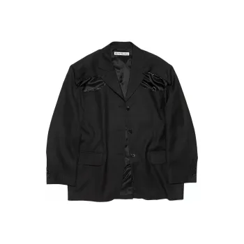 Acne Studios Single-breasted Button-fastening Jacket
