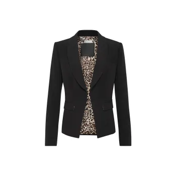 PHILIPP PLEIN SS23 Business Suit Coat Women's Black