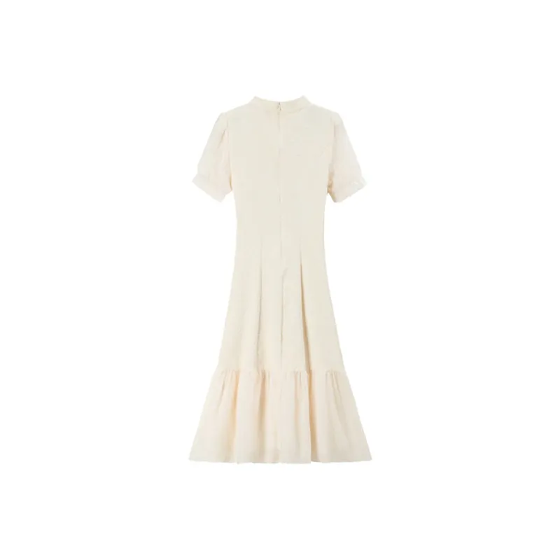 Ning Cai Yuer Short Sleeved Dress Women's-1