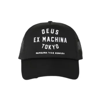 Deus Ex Machina Polyester Baseball Caps Men's Black
