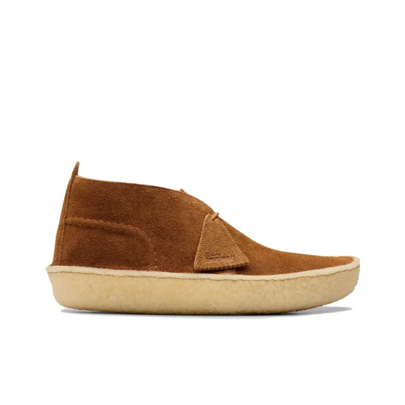 Clarks Desert Rain Ankle Boots Men's Brown-1
