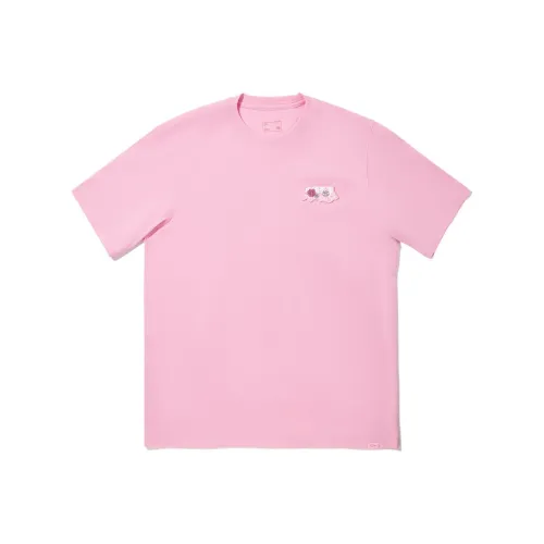 LiNing T Shirt Women's Peach Wood Pink