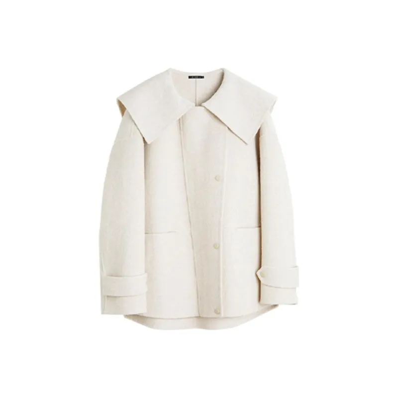 ELLE Coats Women's Light Khaki-0