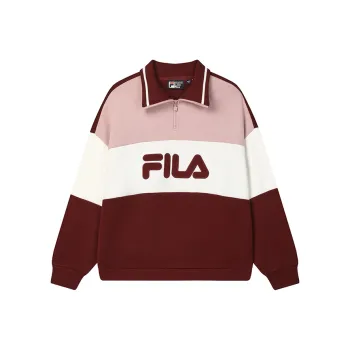 FILA Sweatshirt Women's Syrah Wine Red
