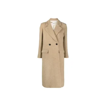 Sandro Coats Women's Camel