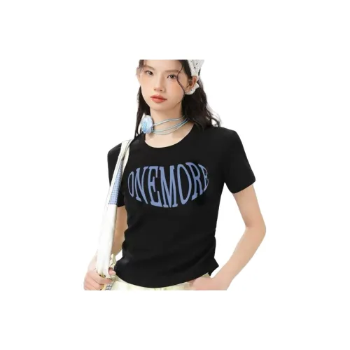 Cotton Gene Set in Sleeve T Shirt Women's