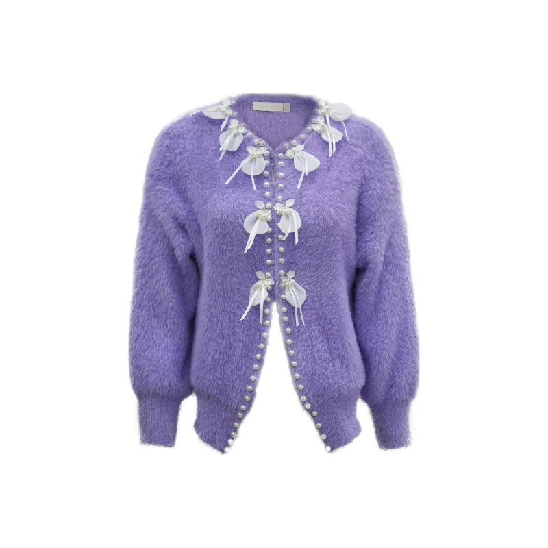CHICCO MAO Knitwear Women's Purple-0
