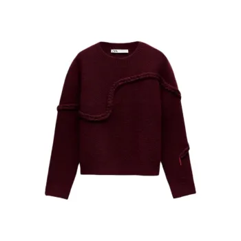 ZARA New Year Knitwear Women's Red