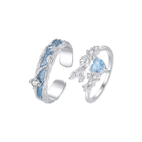 BOONEE ALUS Synthetic Cubic Zirconia Rings Womens