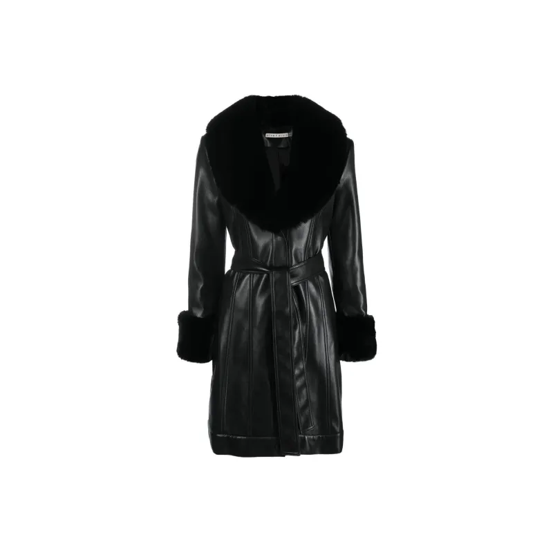ALICE+OLIVIA Coats Women's Black-0