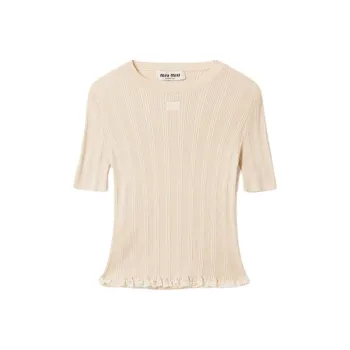MIU MIU FW24 Knitwear Women's Limestone