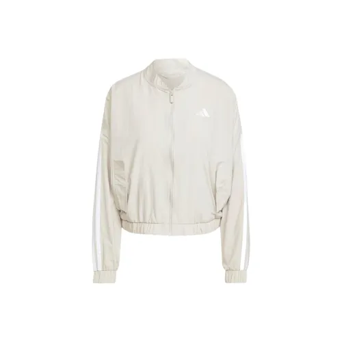 Adidas Free Shipping With AdiClub Essentials 3 Stripes Lifestyle Woven Bomber Jacket