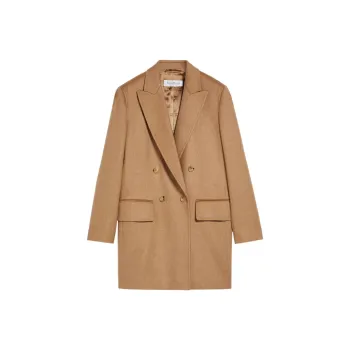 MaxMara Business Suits Coats Women's Camel