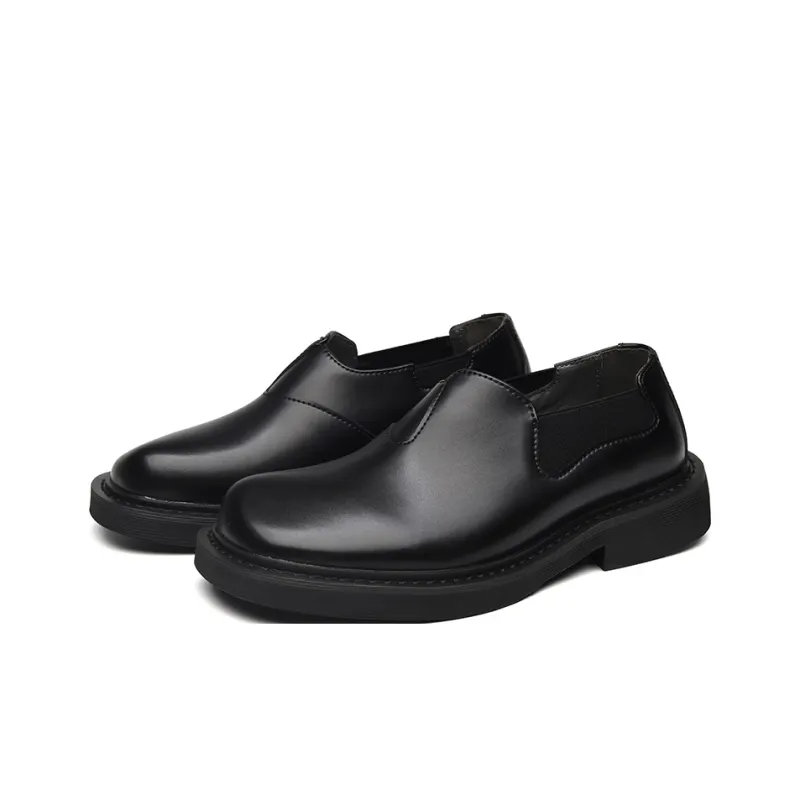 MADALLO Abrasion Resistant Height Increasing Low Top Casual Shoes Unisex Black-0