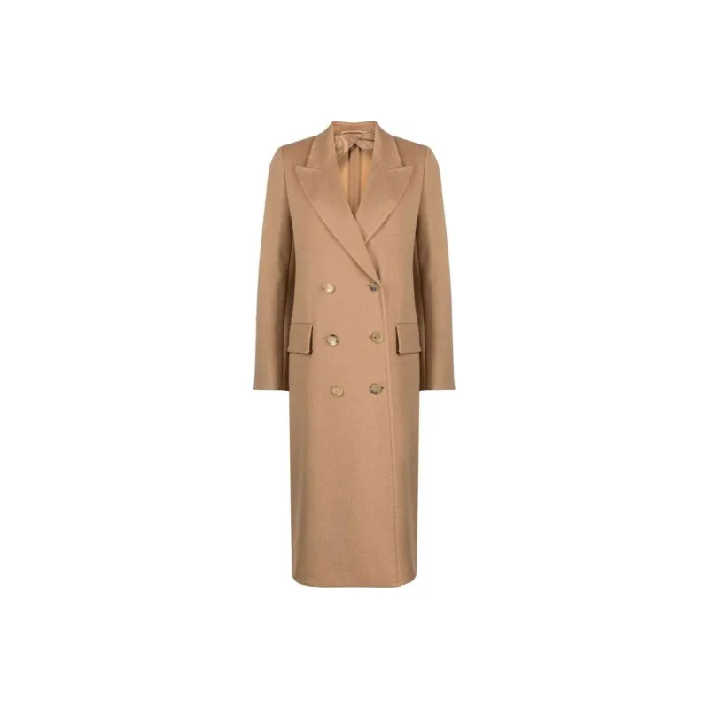 MaxMara Collared Double Breasted Coat-0