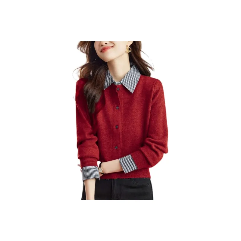 Korean style Knitwear Women's-6