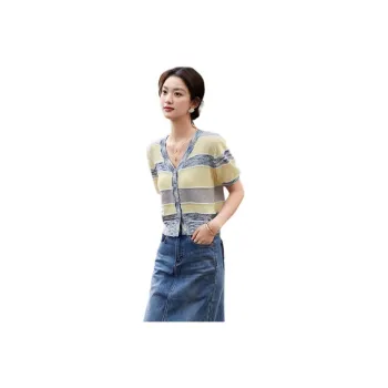 Dme Knitwear Women's Custard