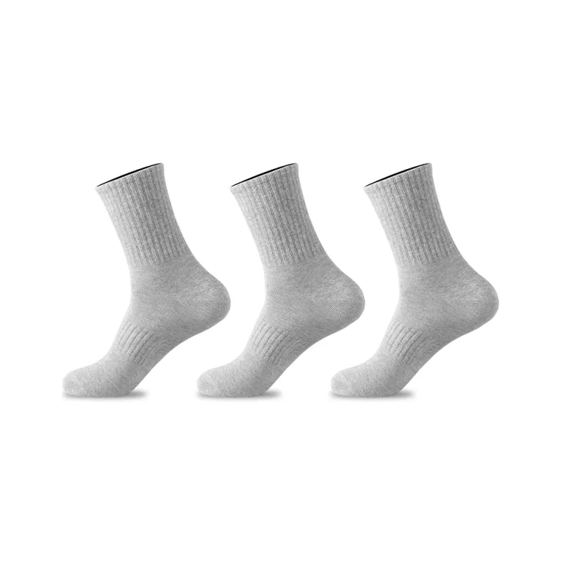 H YXIANG Mid Calf Socks Men's Box 3 Pack-1