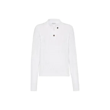 Brunello Cucinelli Sequin Embellished Straight Hem Jumper