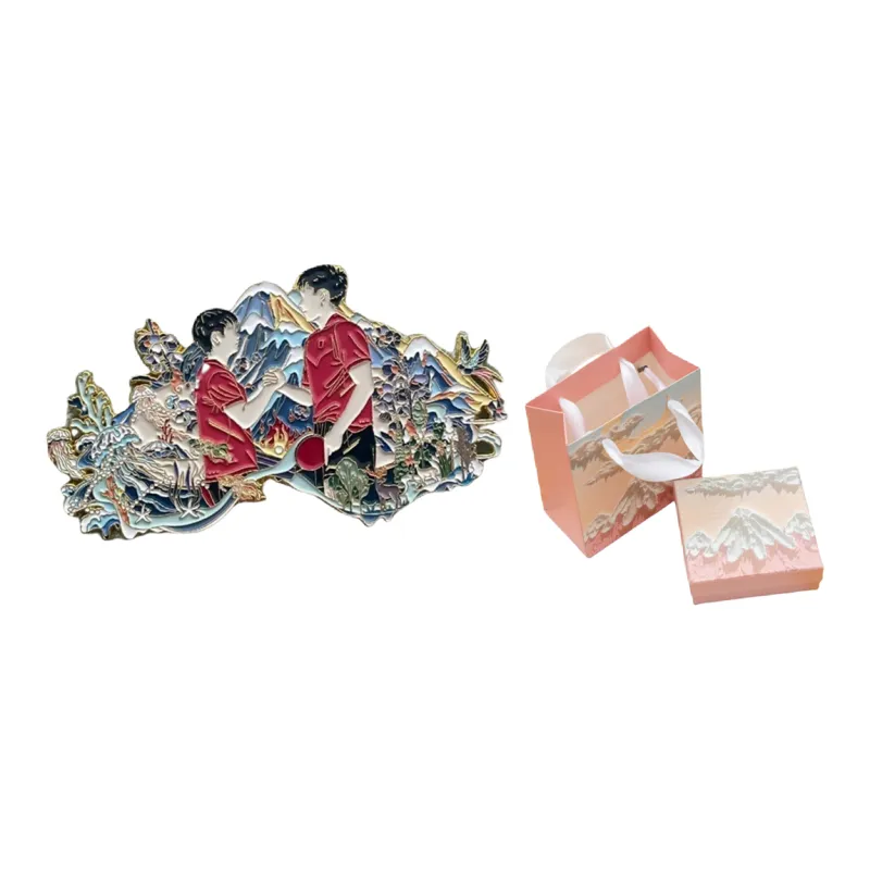 FEIERDUN Table Tennis Souvenirs Badges Unisex-25