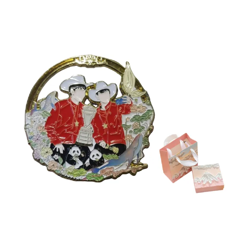FEIERDUN Table Tennis Souvenirs Badges Unisex-6