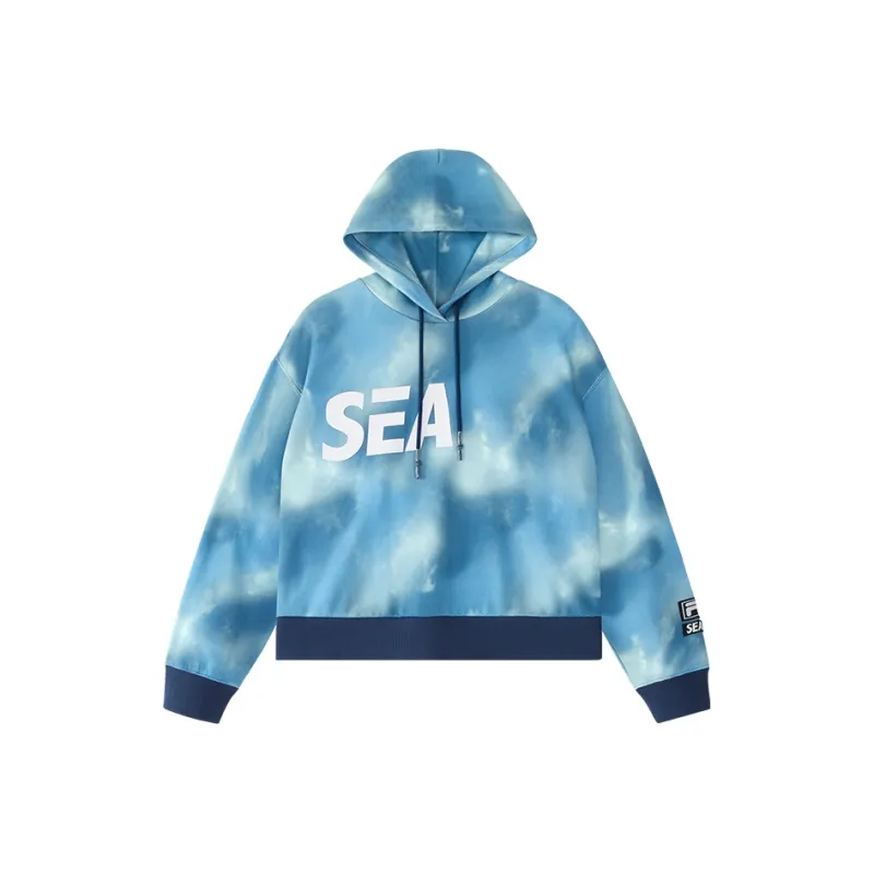 FILA FUSION Sweatshirt Women's Sea Evening Blue-0