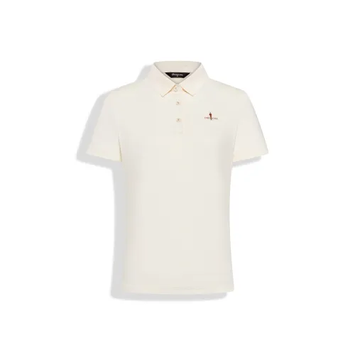 Biyin Leufen Cool Sunscreen Series Polo Shirt Women's 43 Beige Yellow