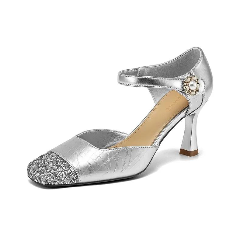 DAPHNE Slim Heel High Heels Women's-7