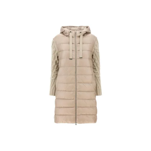 HERNO Zip Up Straight Hem Hooded Jacket