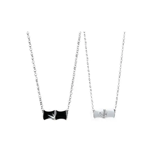 Long Fu 925 Sterling Silver Necklaces Unisex