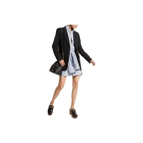 MICHAEL KORS Stretch Wool Boyfriend Blazer